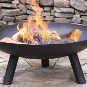 Large Dakota Steel firepit