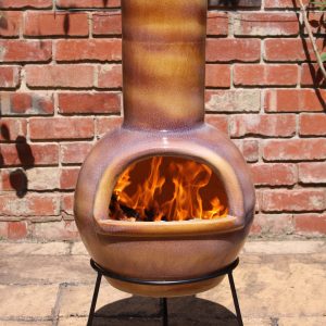Large Caramel AFC-Chimalin Chimenea