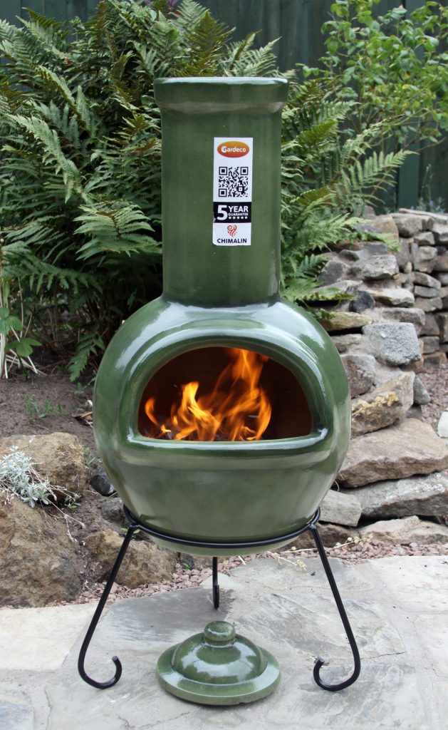 Large Green AFC-Chimalin Chimenea