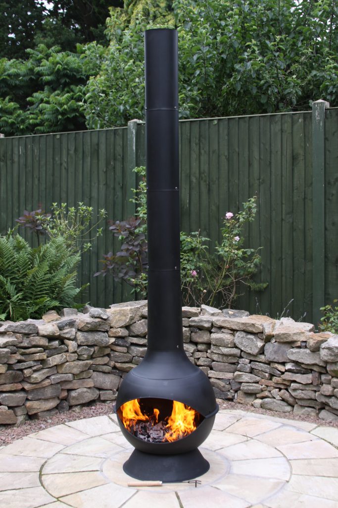 Long funnelled chimenea