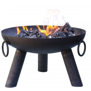 Medium steel Dakota firepit