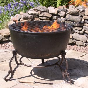 cast iron fire bowl