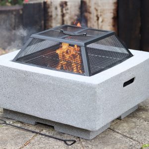 MGO square garden firepit